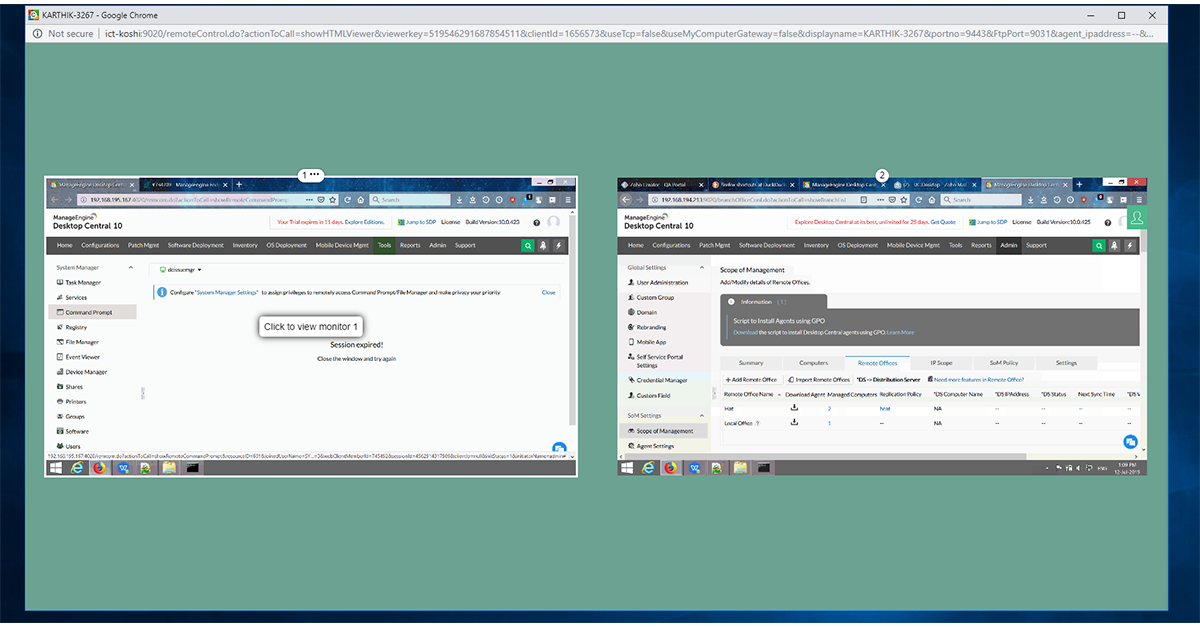远程桌面工具 - ManageEngine Endpoint Central