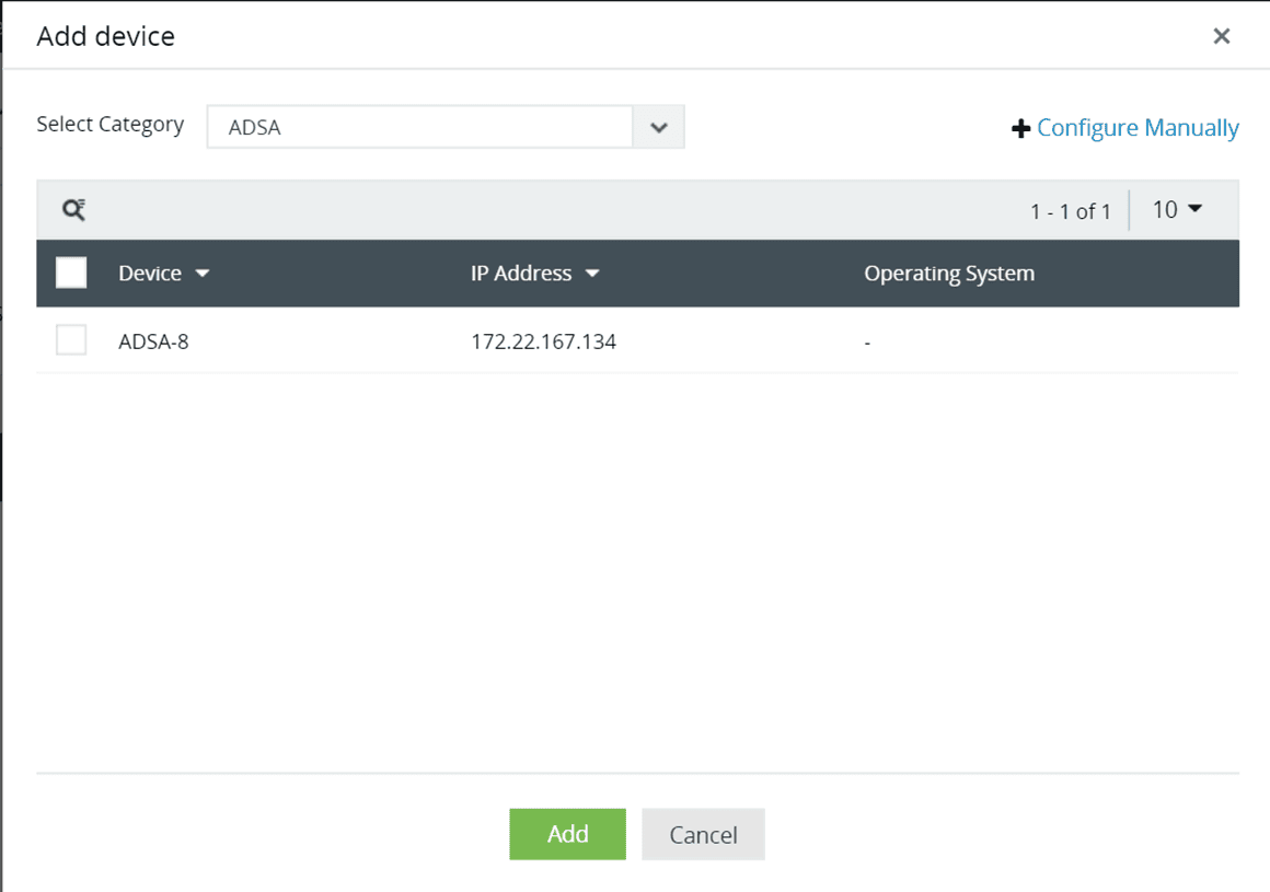 Device Added 添加 Windows 设备 | ManageEngine Log360