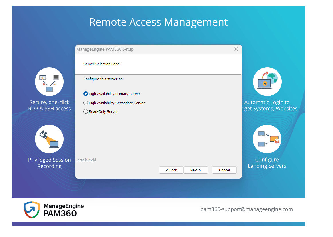 Downloading and installing components
