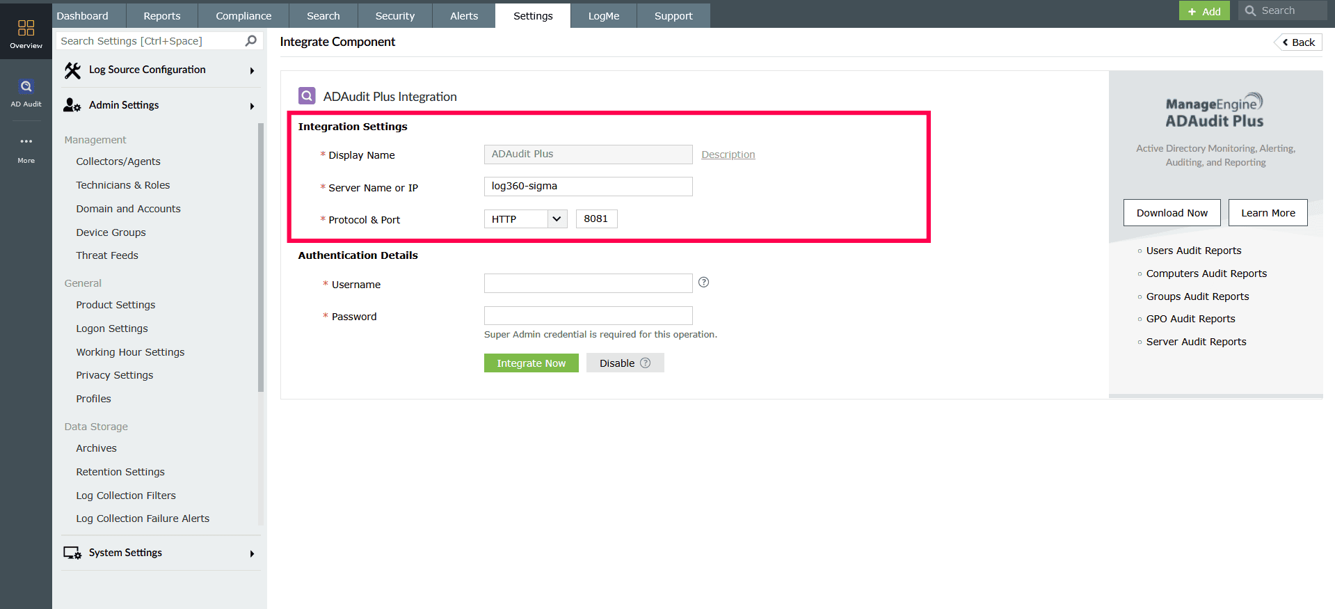 Integrating the components