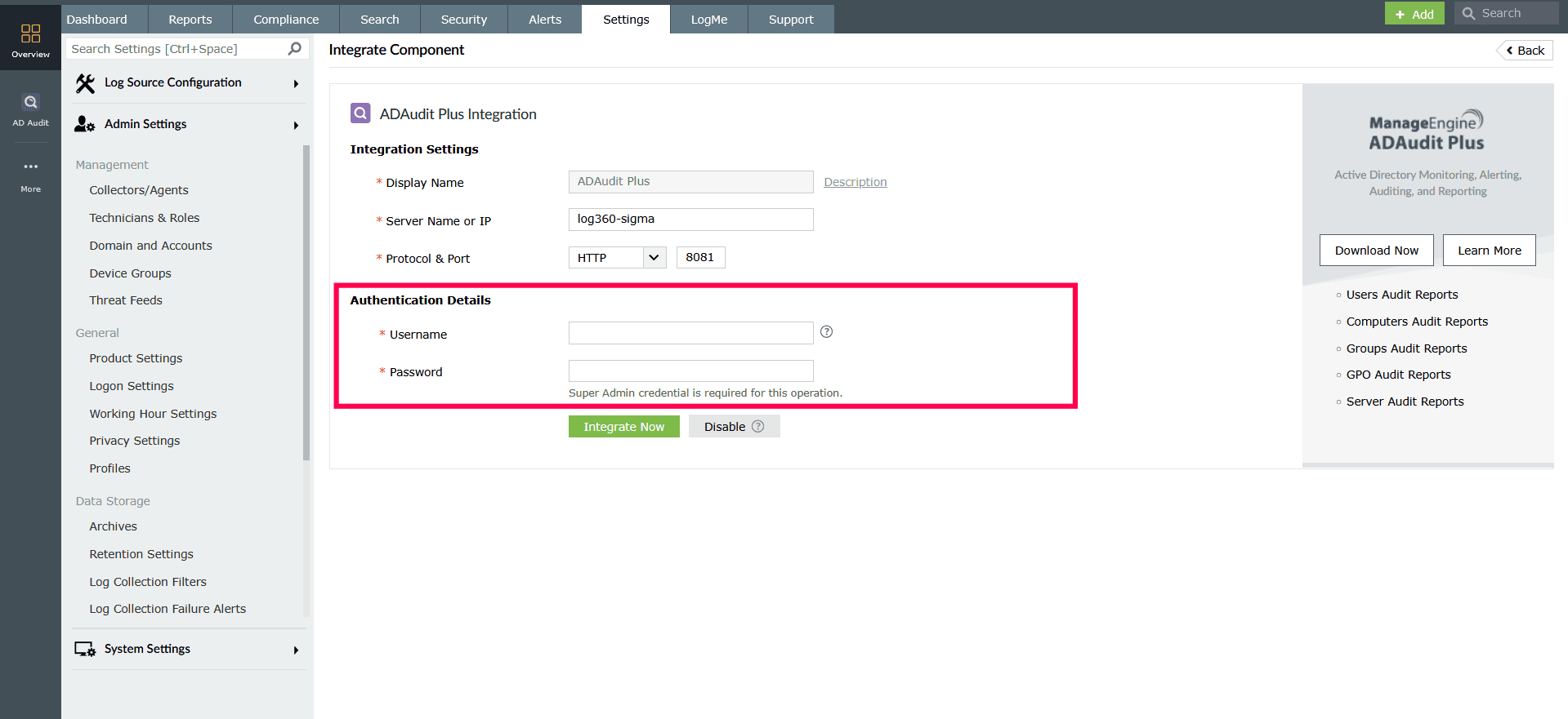 Integrating the components