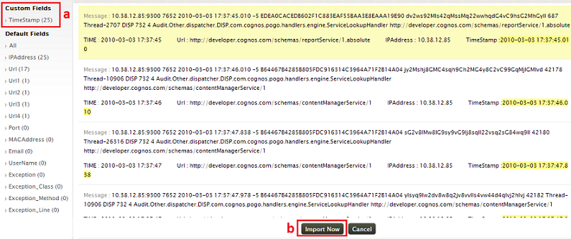 Custom Logs Field Extraction
