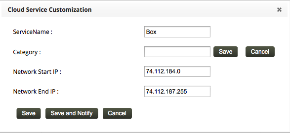 Customize Cloud
                        Service Repository