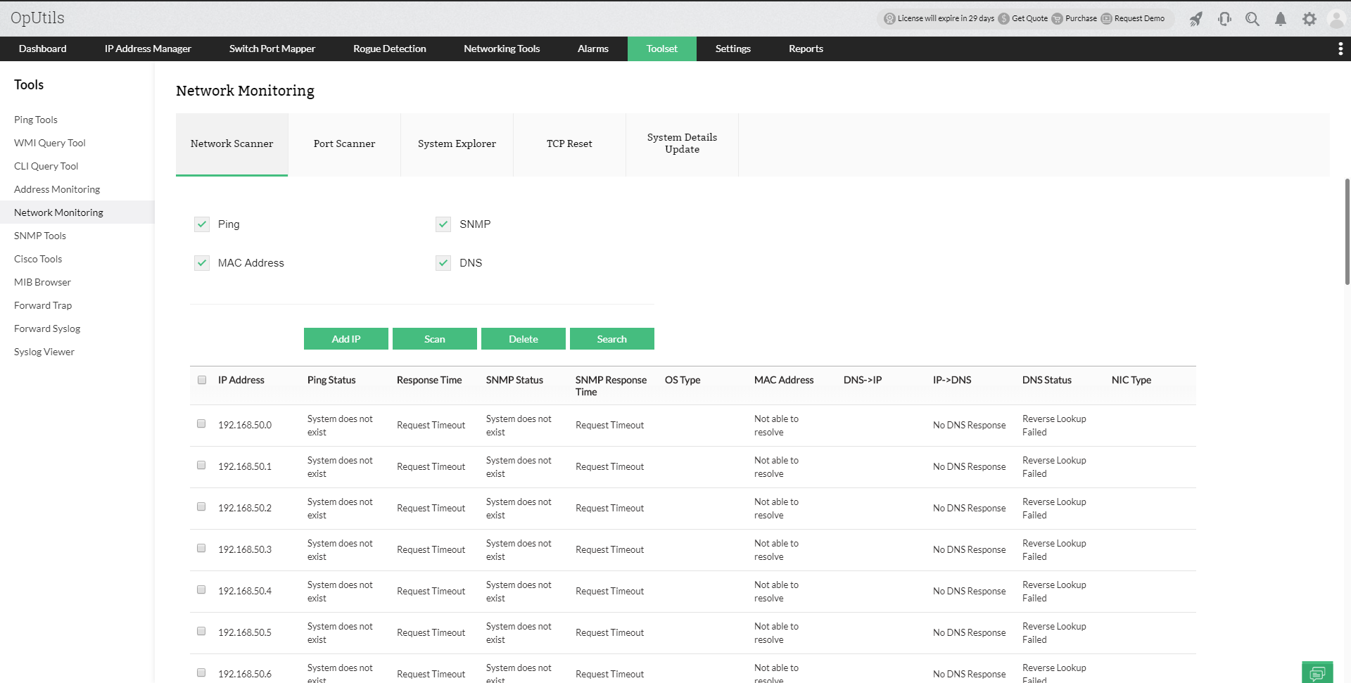 network scanner tools network scanner tools