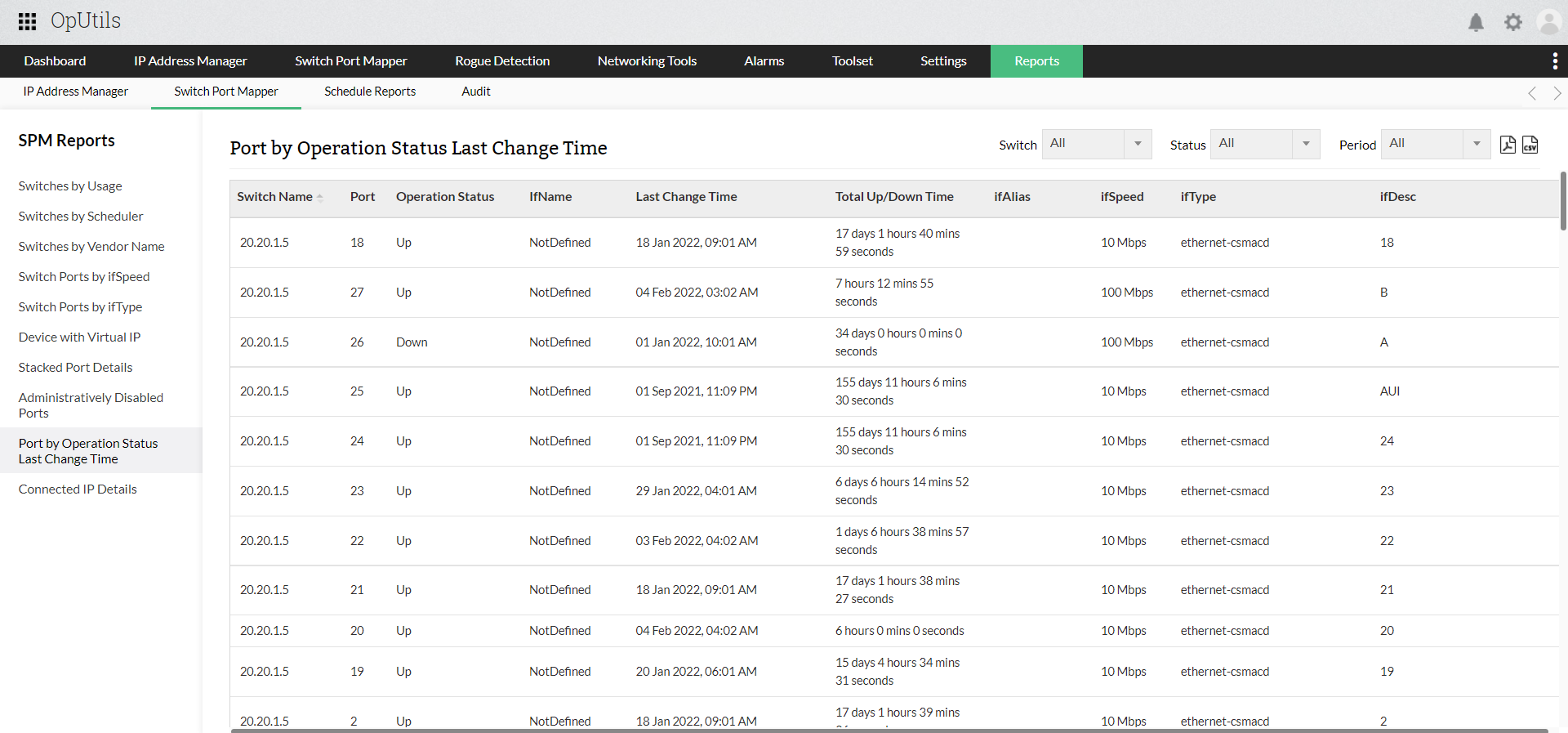 交换机使用报告 交换机使用报告