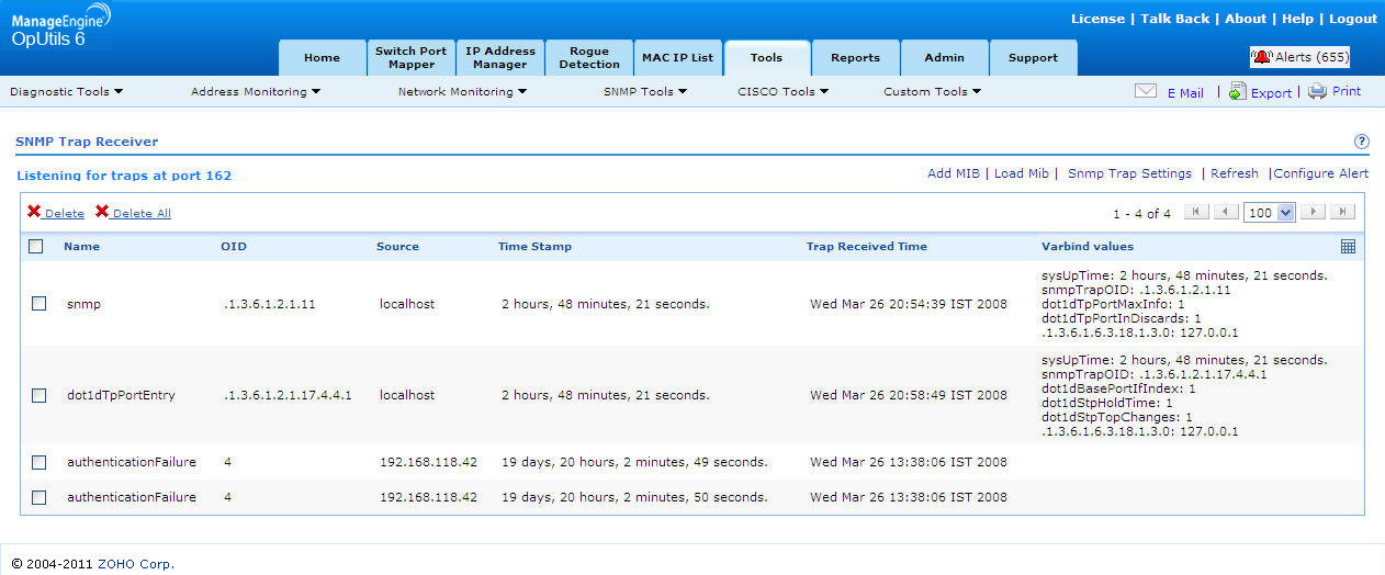 run snmp trap receiver run snmp trap receiver