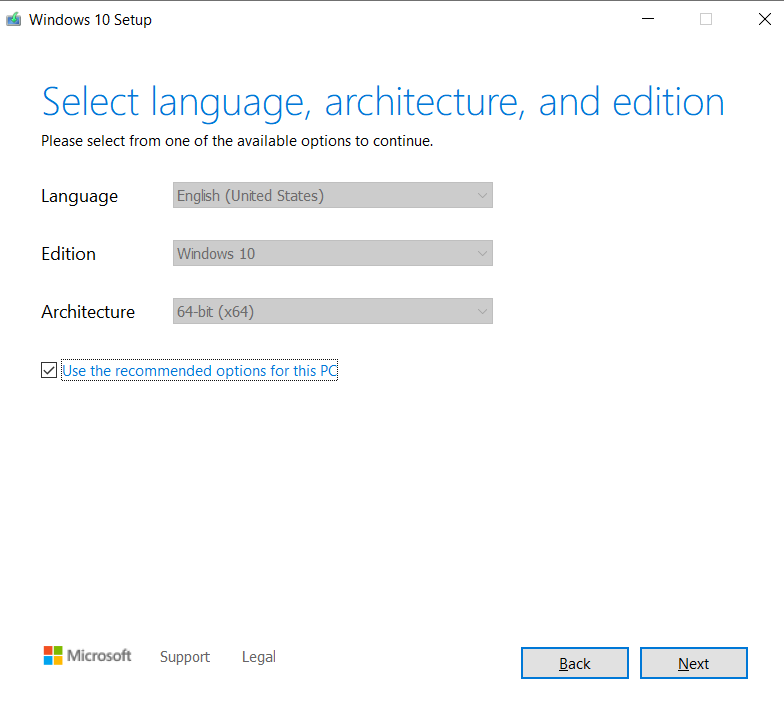Create Windows 10 bootable ISO - ManageEngine OS Deployer