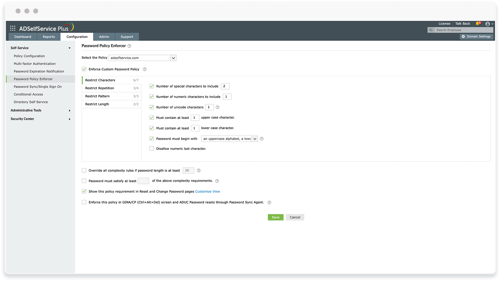 Login activity monitoring