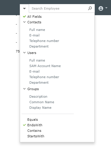 What are advanced search filters?