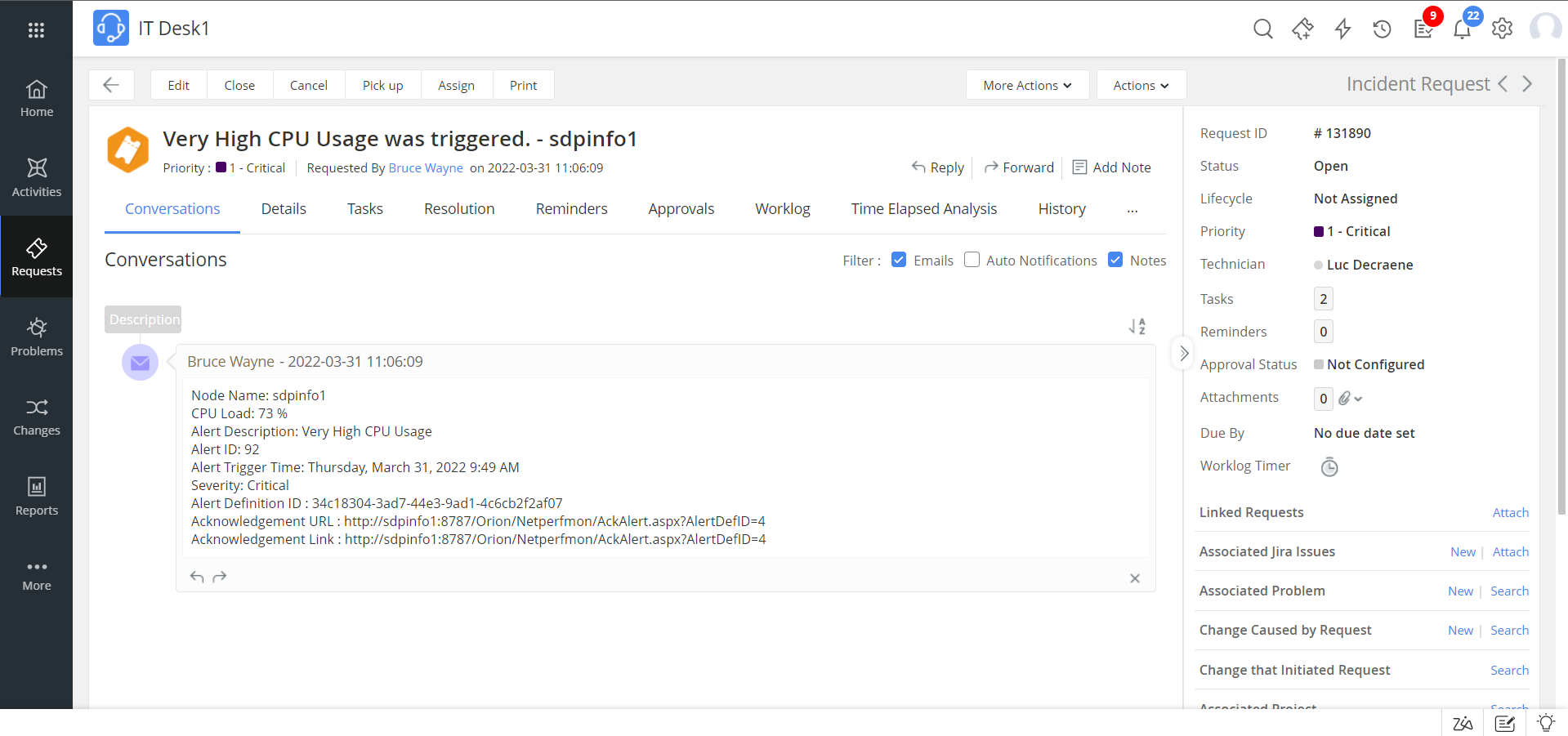 与 SolarWinds Network Performance Monitor 和 ManageEngine OpManager 集成