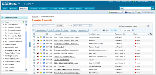 Customer Case Tracking
