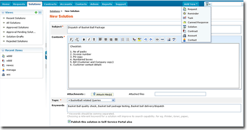 Trouble Ticketing System