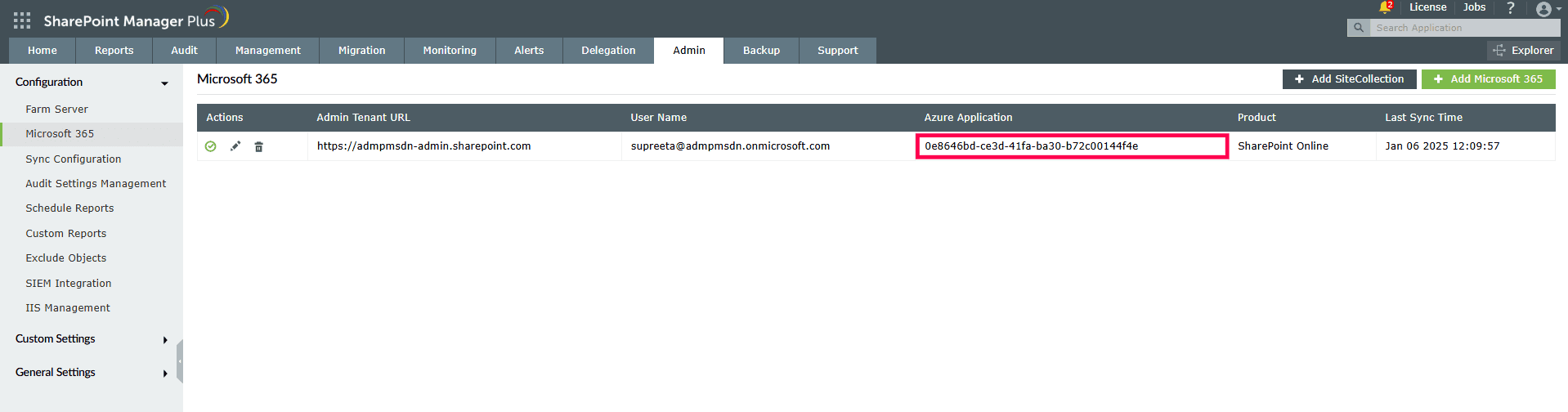 为 Azure 应用的 Office 365 Management API 添加 ActivityFeed.Read 权限