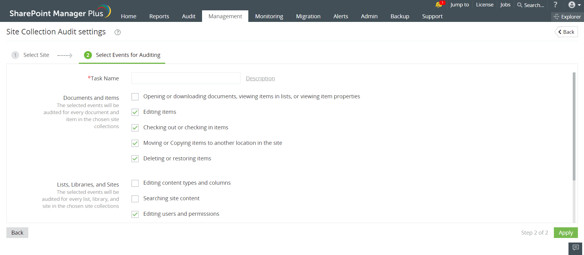 site-collection-audit-settings