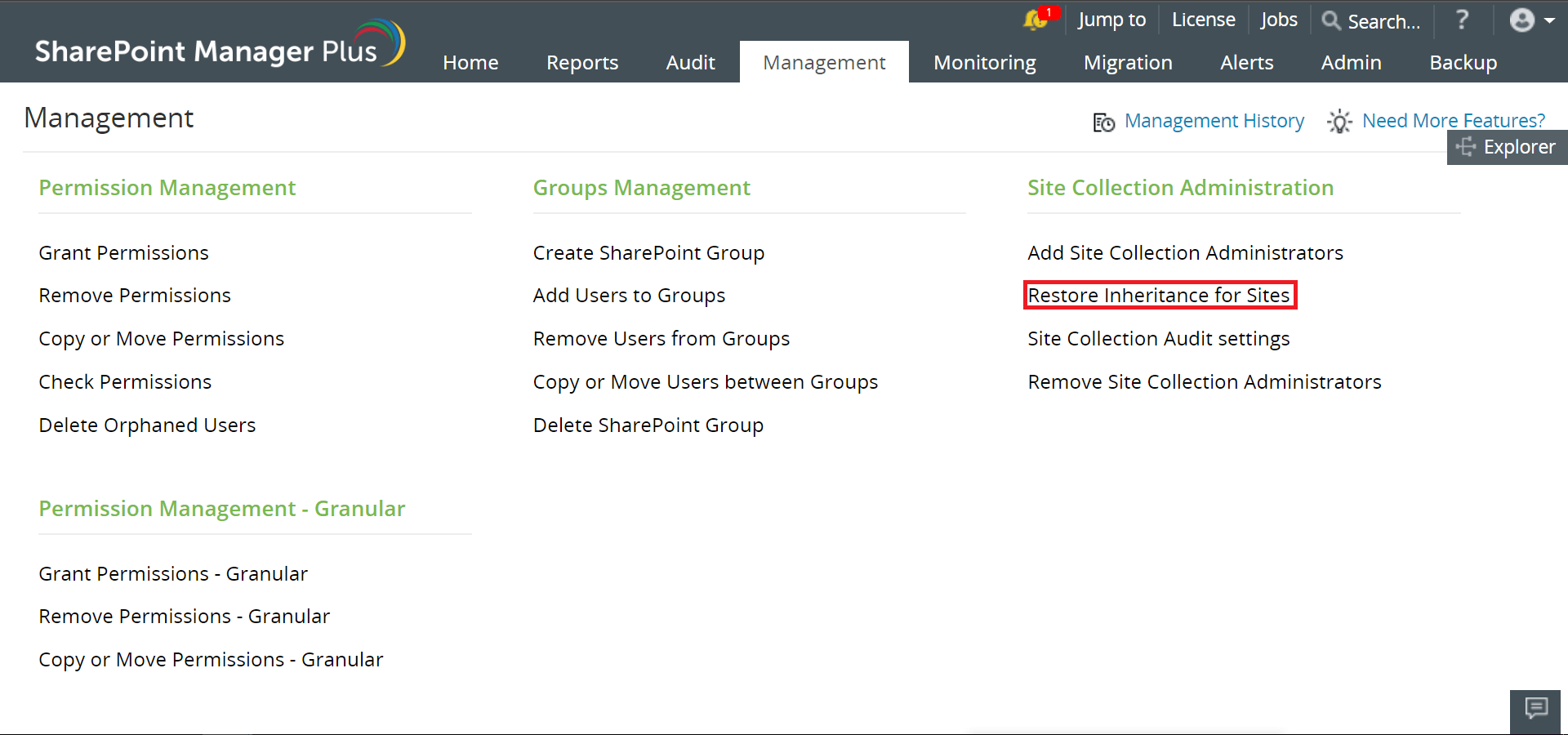 restore-inheritance-for-sites