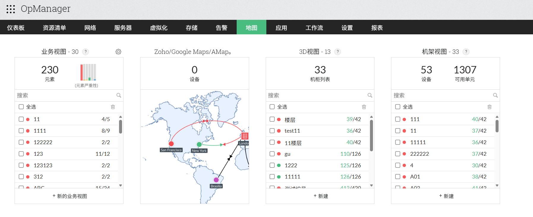 网络设备故障排除 网络监控设备 - ManageEngine OpManager