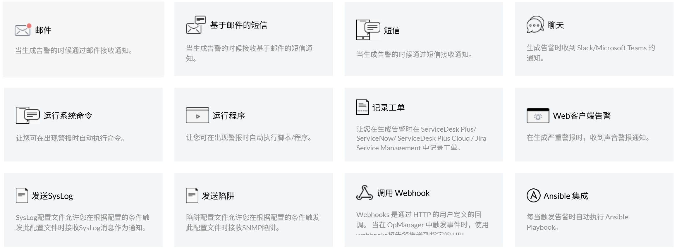 网络监控故障排除 - ManageEngine OpManager
