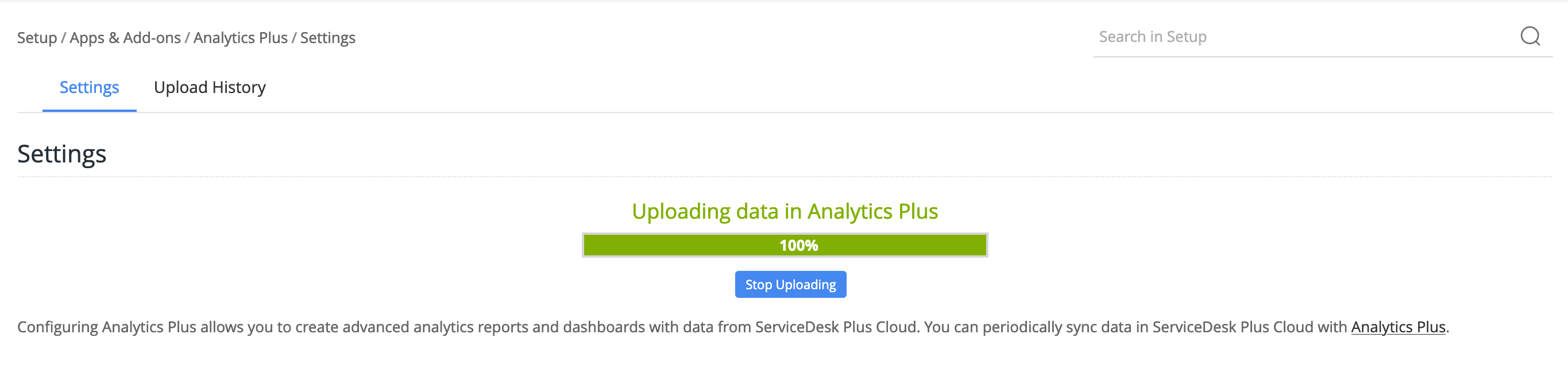 ManageEngine Analytics Plus 集成
