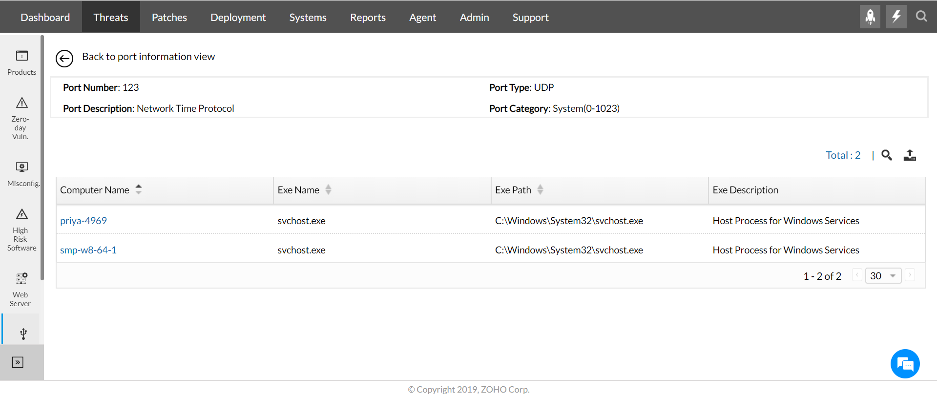 操作系统漏洞 - ManageEngine Vulnerability Manager Plus